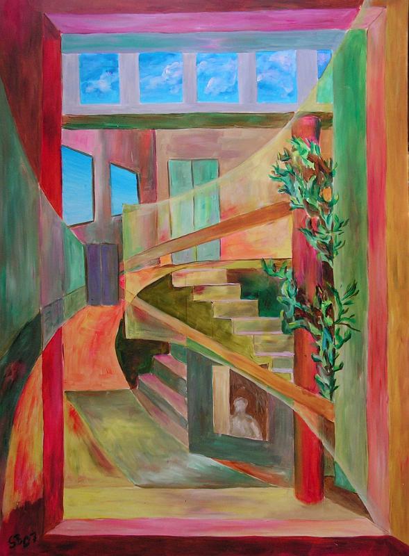 Italienischer Moment, 2007, Acryl-Wachskarton, 66x90.jpg